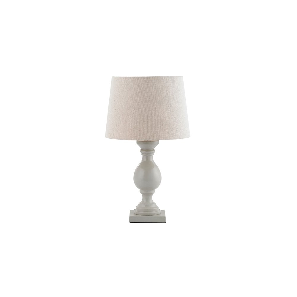 Marsham Taupe Table Lamp C/W Shade