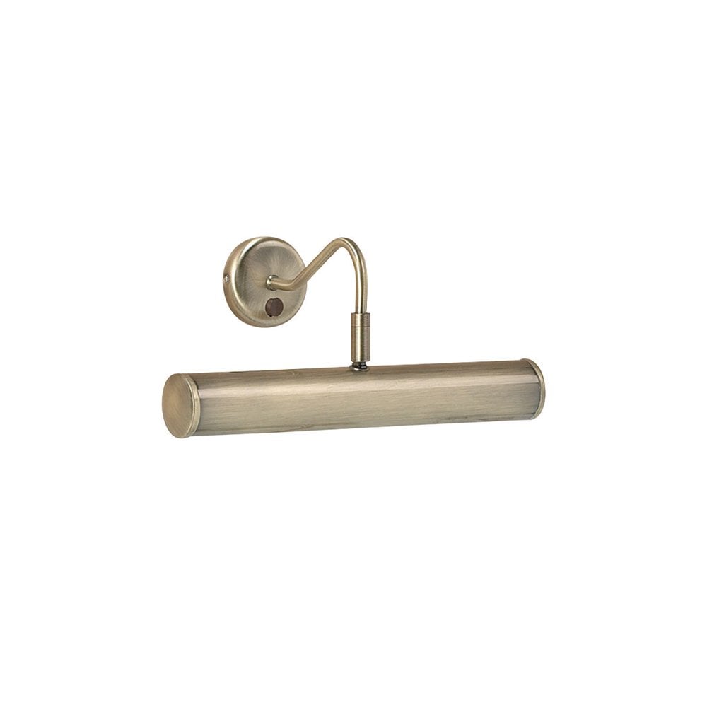 Turner Picture Light in Antique Brass 355mm