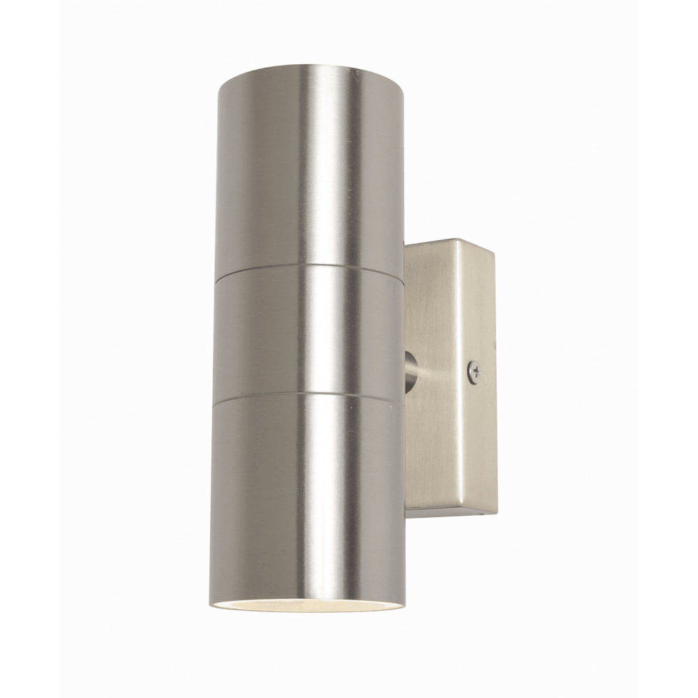 Leto Up and Down Stainless Steel Outdoor Wall Light