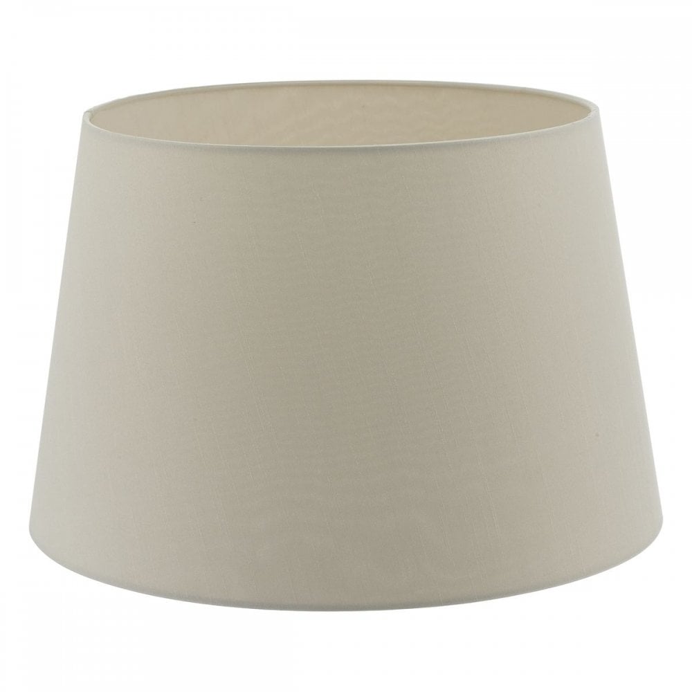 Cezanne French Drum 40cm Ecru Faux Silk Tapered Drum