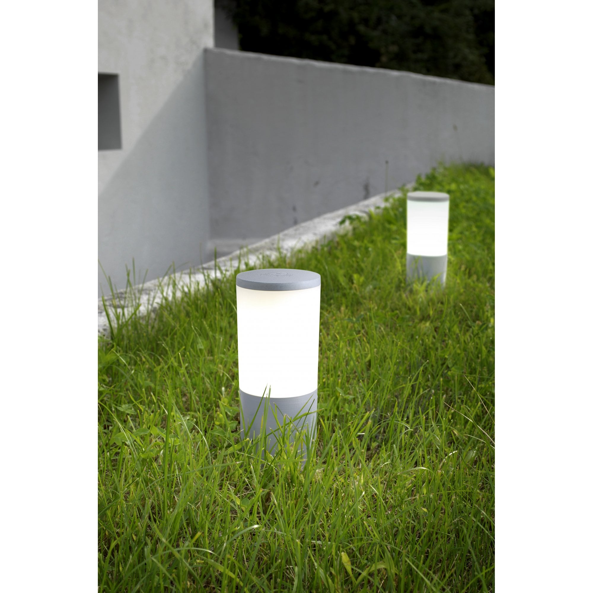 Amelia 250mm Grey Opal LED 6W Bollard Post Light