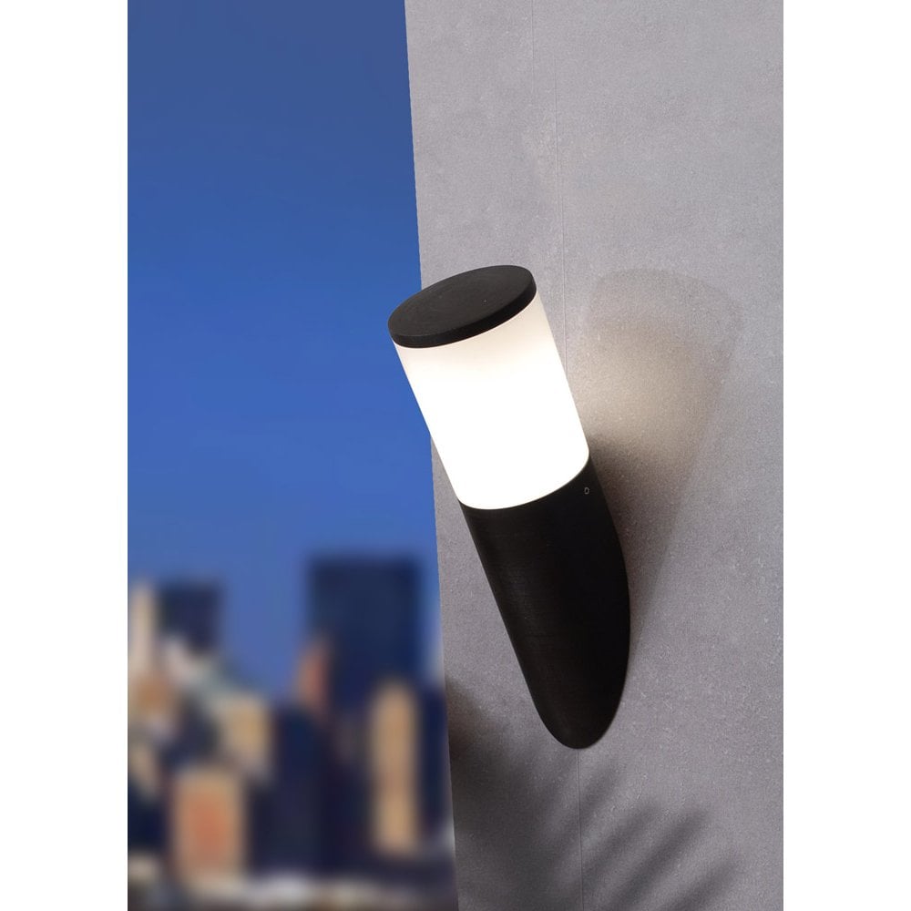 Amelia Black Opal LED 6W Angled Wall Light