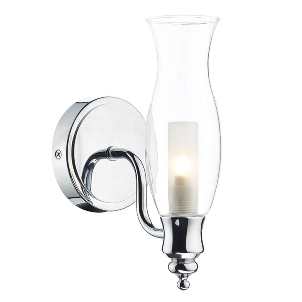 Vestry Wall Light in Polished Chrome