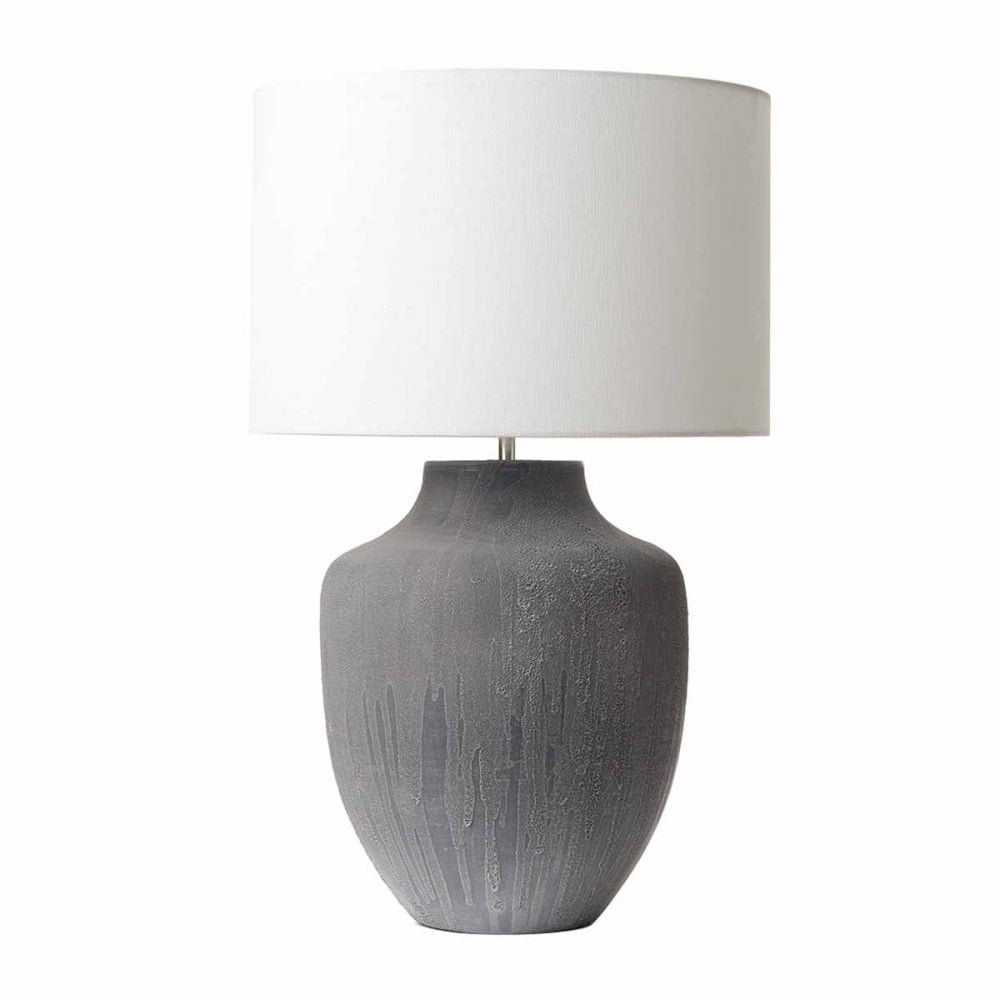 Udine Table Lamp in Grey Finish
