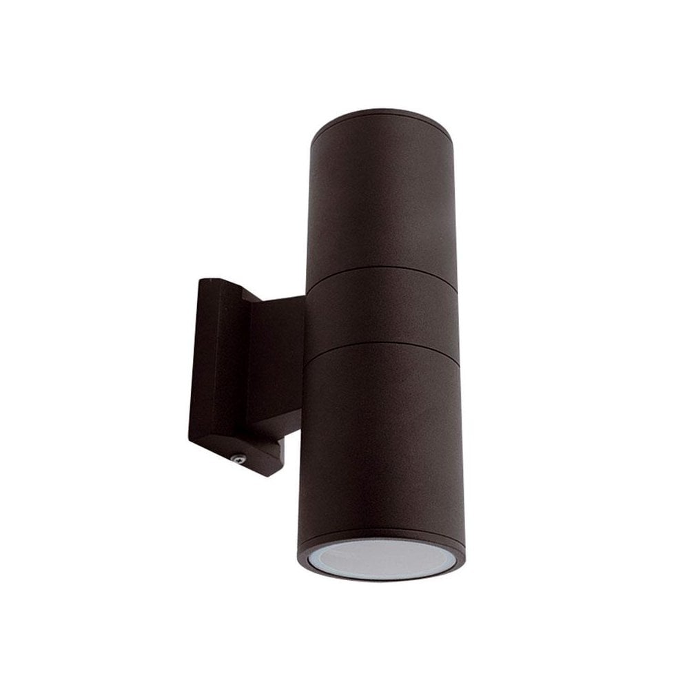 Duo Midi Up and Down Wall Light Black