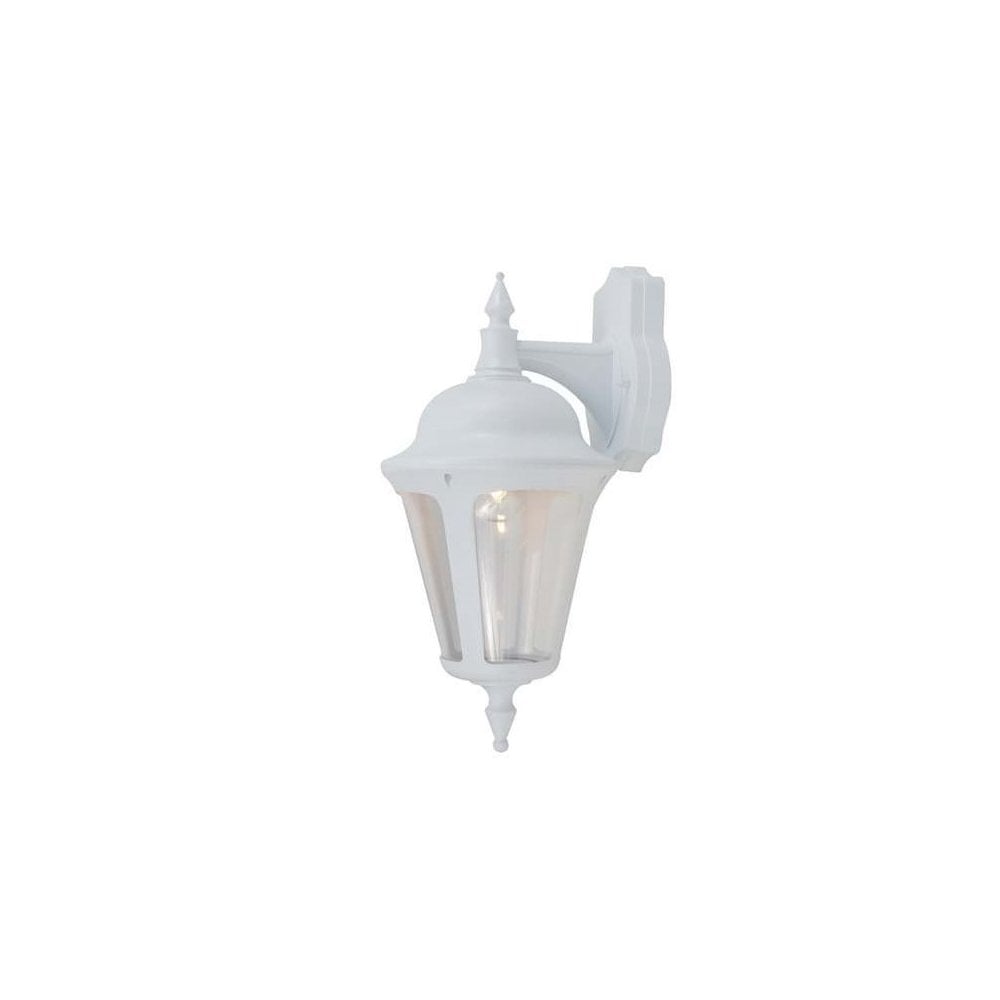 Latina Wall Lantern in White Finish