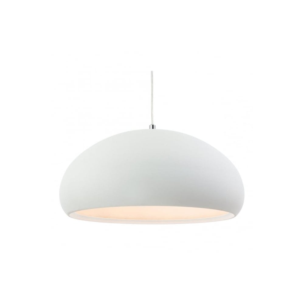Costa Pendant in White Finish