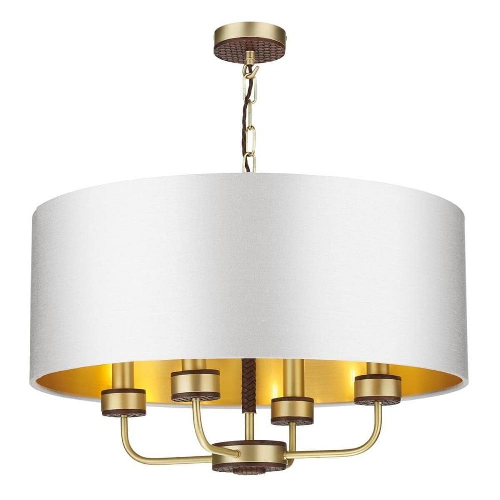 Hunter 4 Light Drum Pendant