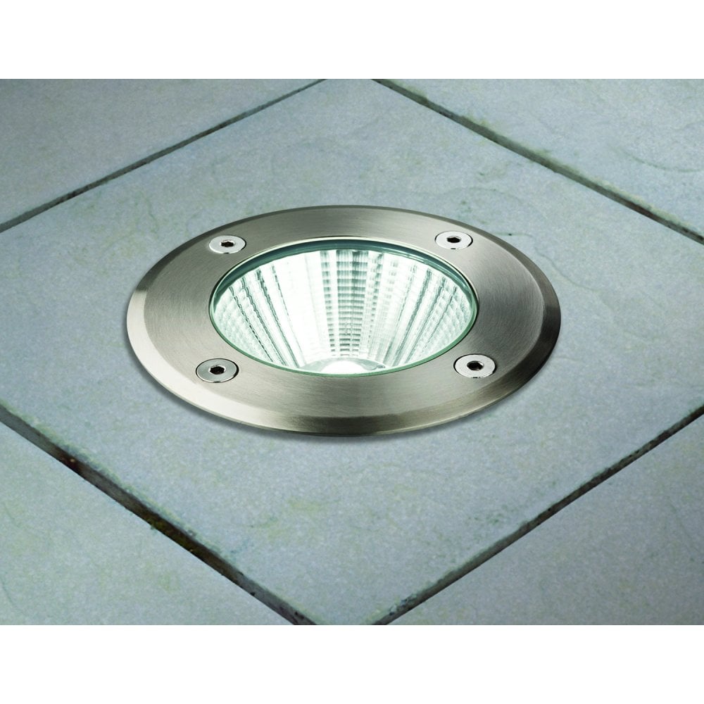 LED 10W Driveover Light in Stainless Steel Finish