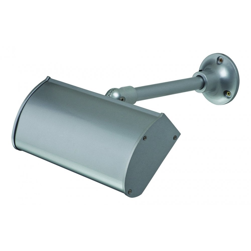 LED Sign Light in Silver Finish