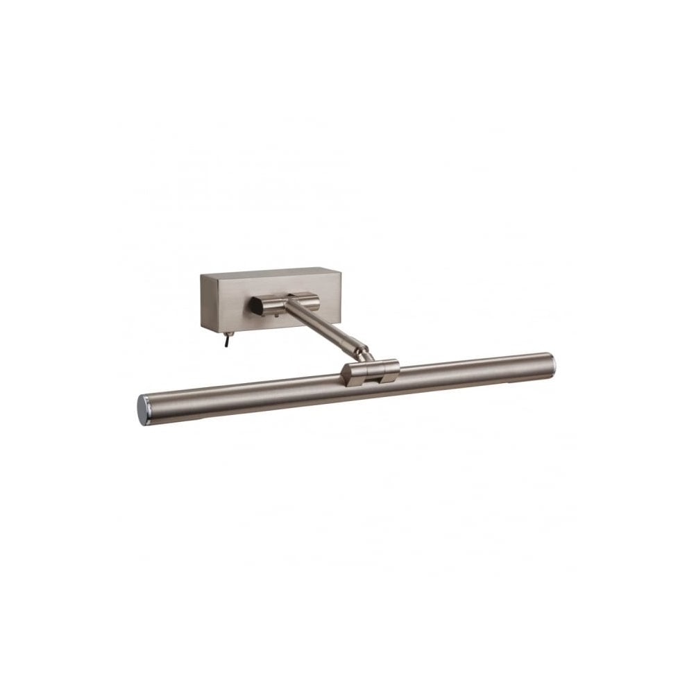 Brushed Steel Picture Light with Switch