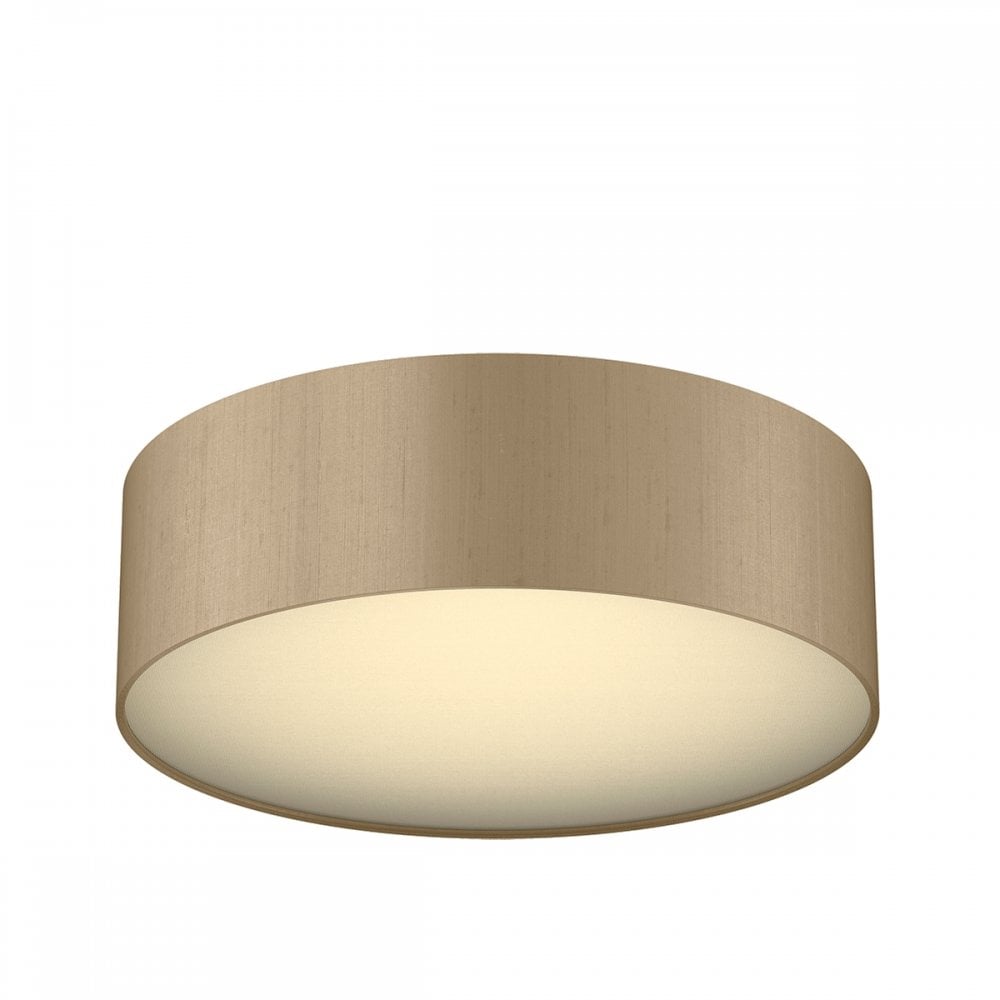 Paolo Bespoke 100% Silk 50cm 3 Light Flush