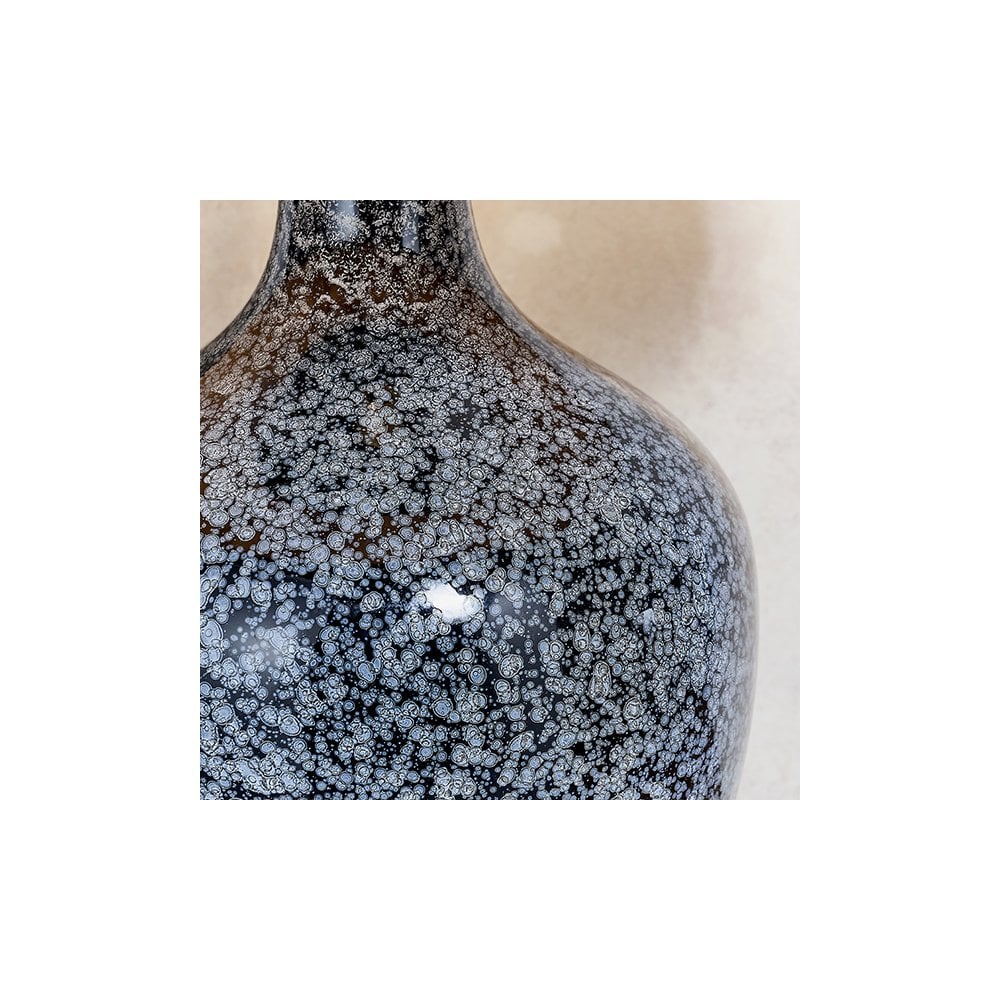 Ilsa Black & Grey Table Lamp C/W Shade