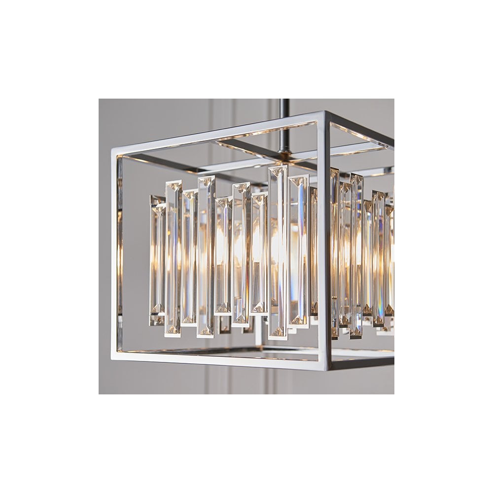 Acadia 4 Light Crystal Pendant