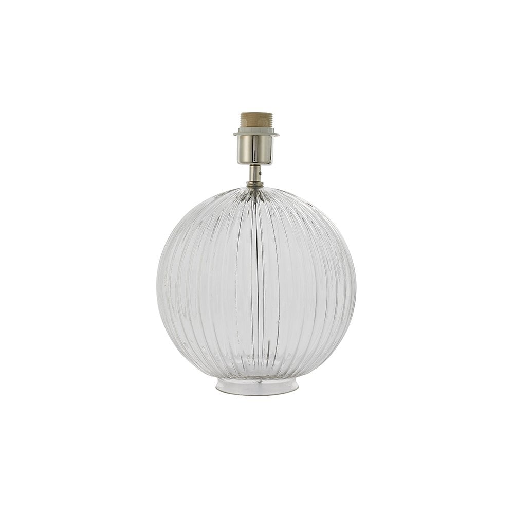 Jemma Clear Glass Table Lamp