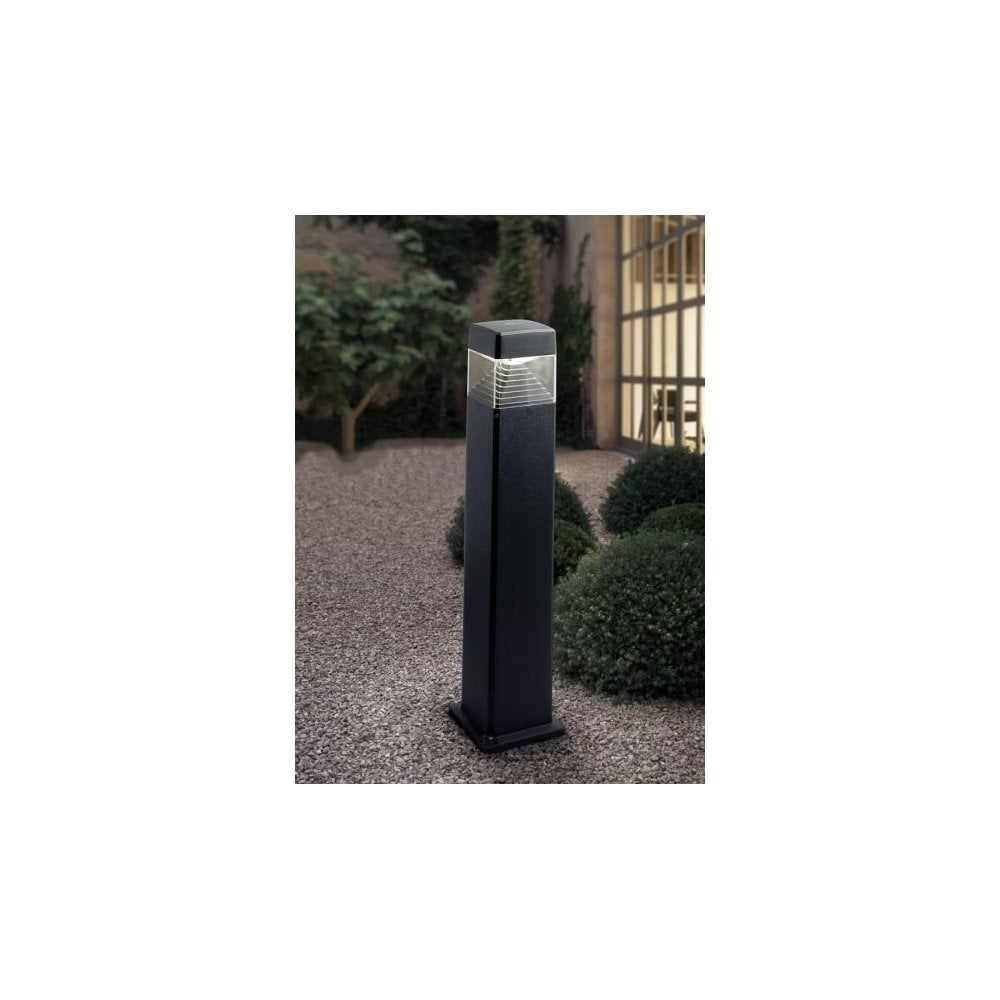 Ester 800mm Black Bollard Light