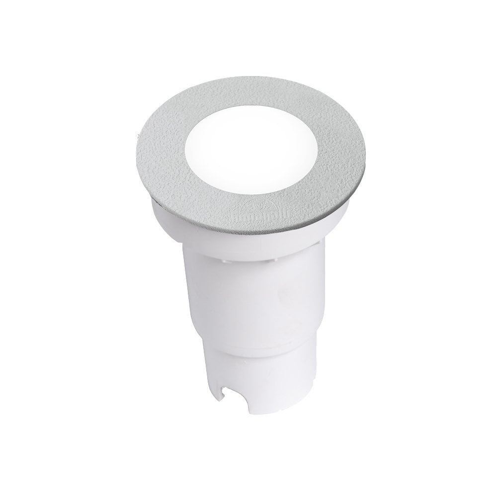 Ceci 90mm Grey 3.5W 4000K In Ground Walkover Light