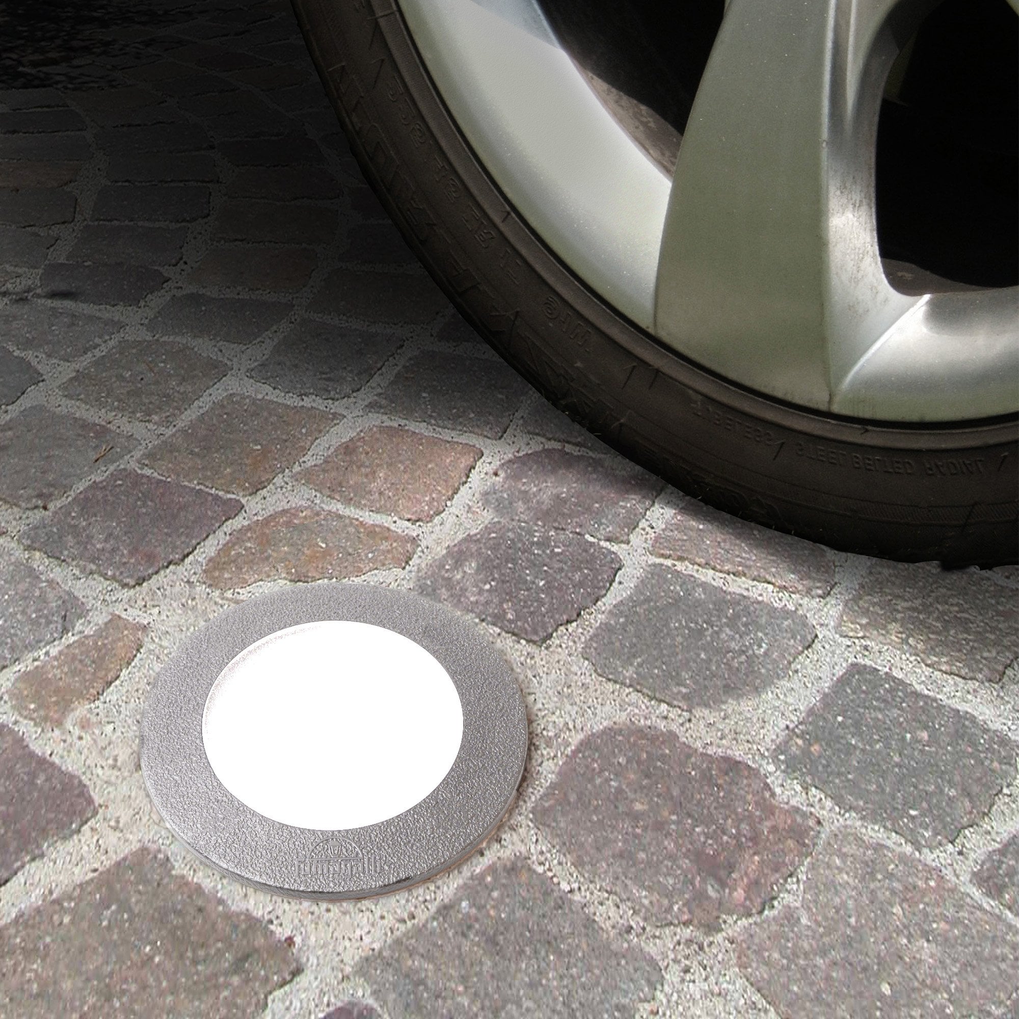 Ceci 120mm Grey LED 3W 4000K In Ground Walkover Light