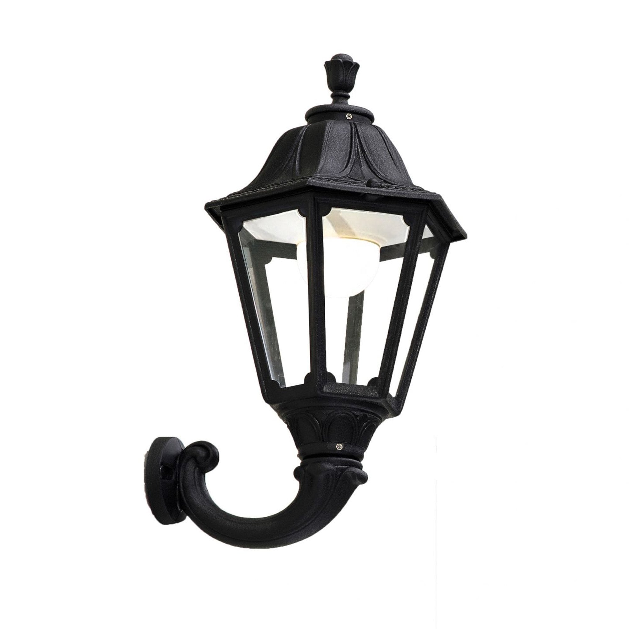 Ofir Noemi 15W High Powered LED Black Wall Lantern