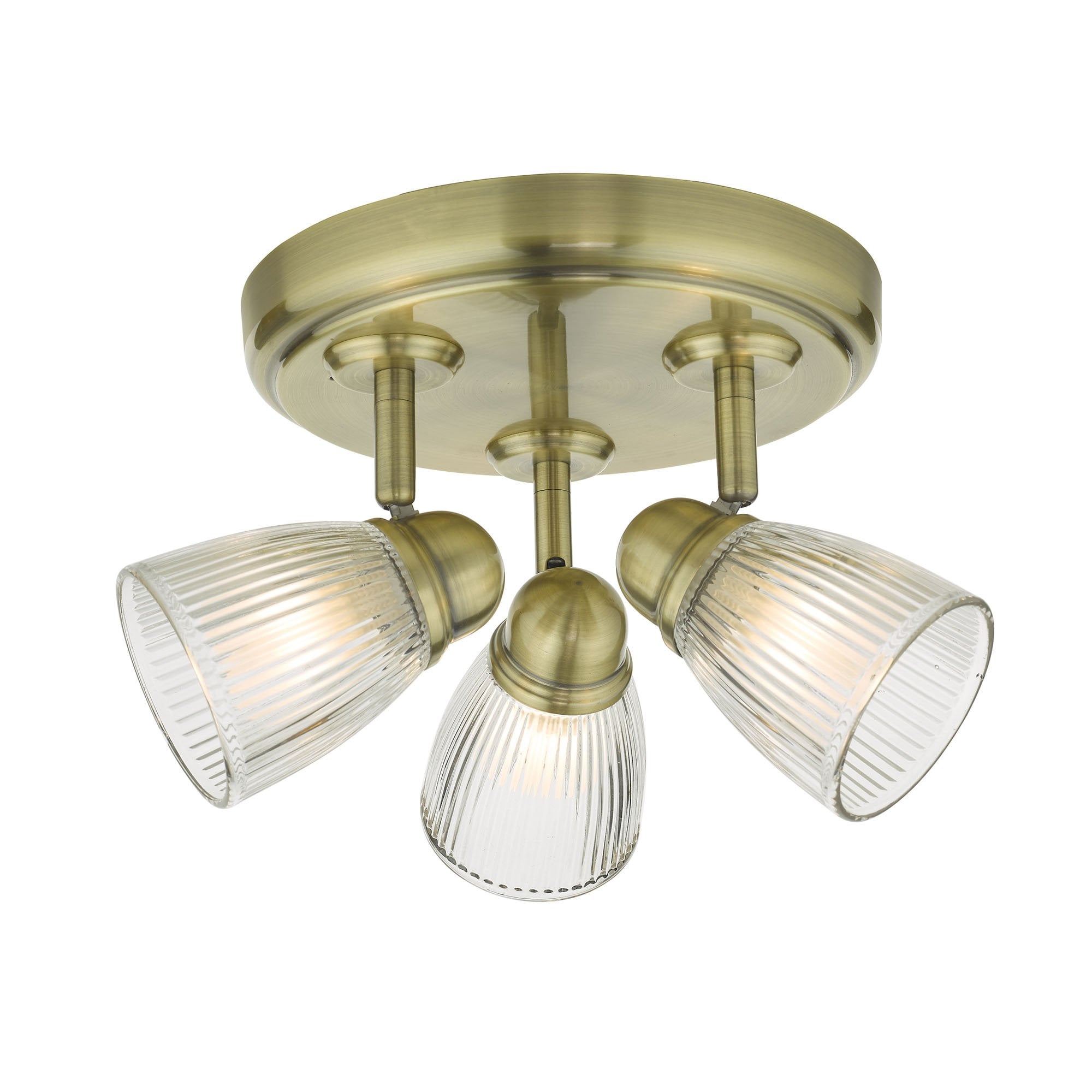 Cedric 3 Light Spotlight Antique Brass