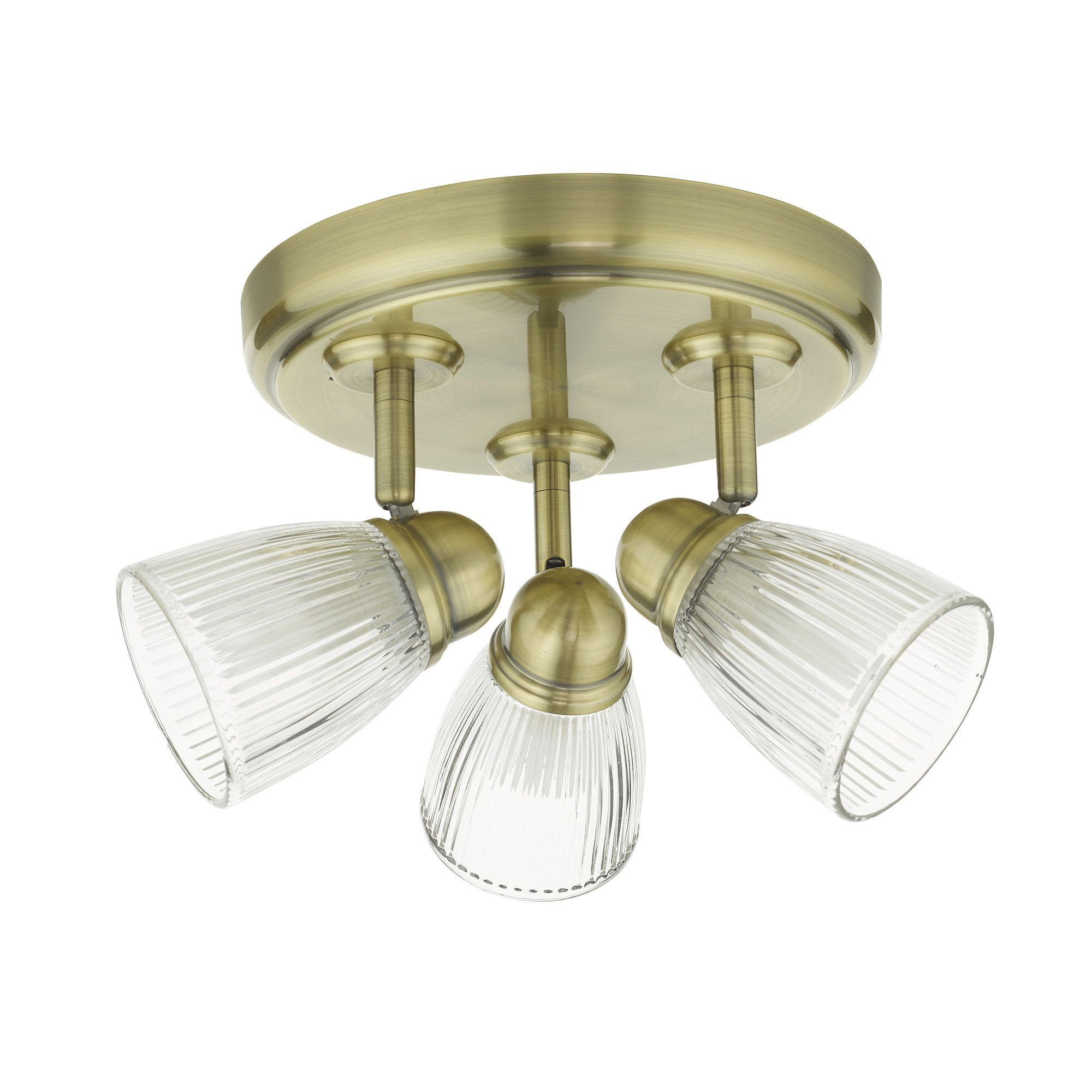 Cedric 3 Light Spotlight Antique Brass
