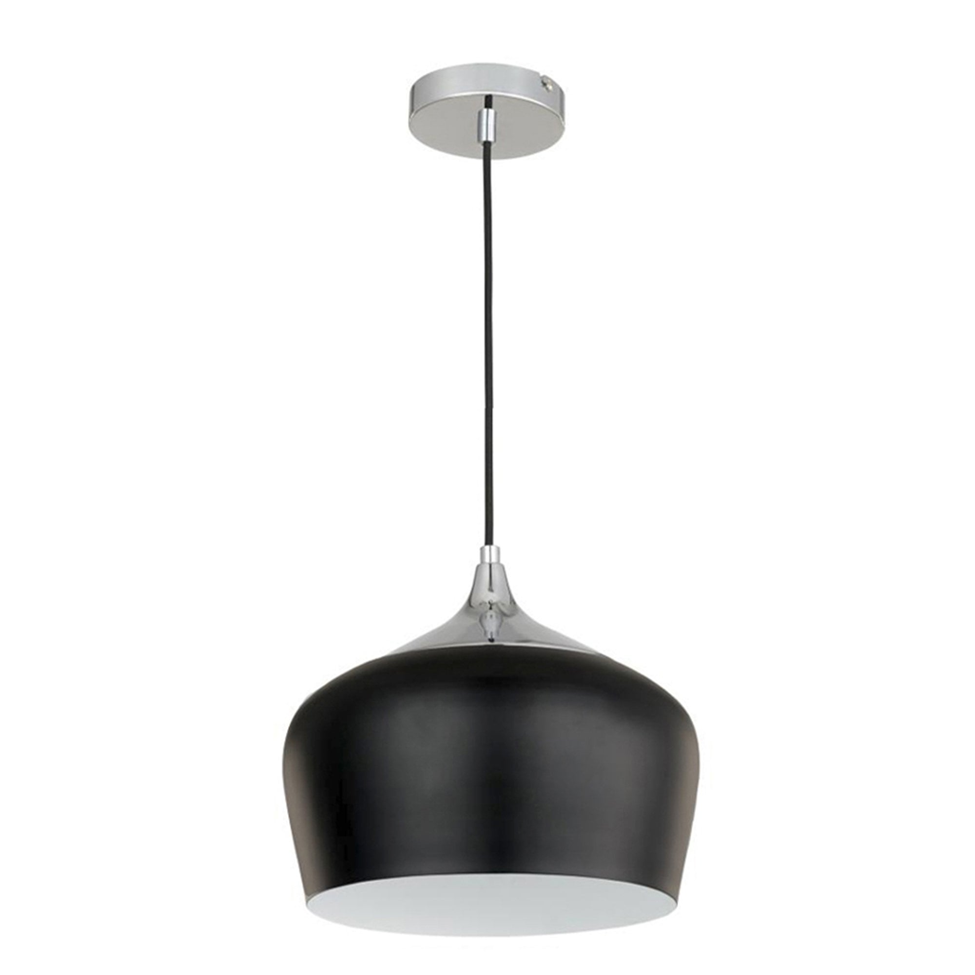 Modena Black1 Light Metal Pendant