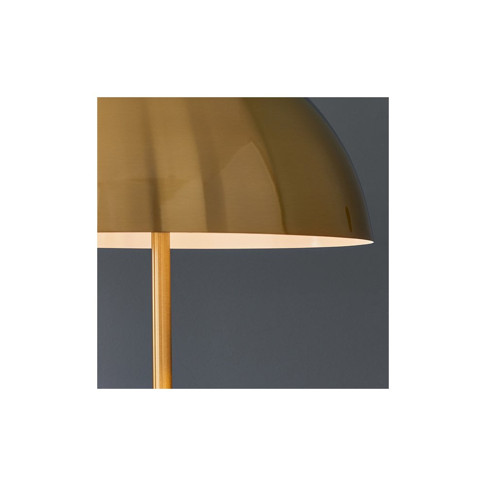 Nova Floor Lamp in Antique Brass Finish