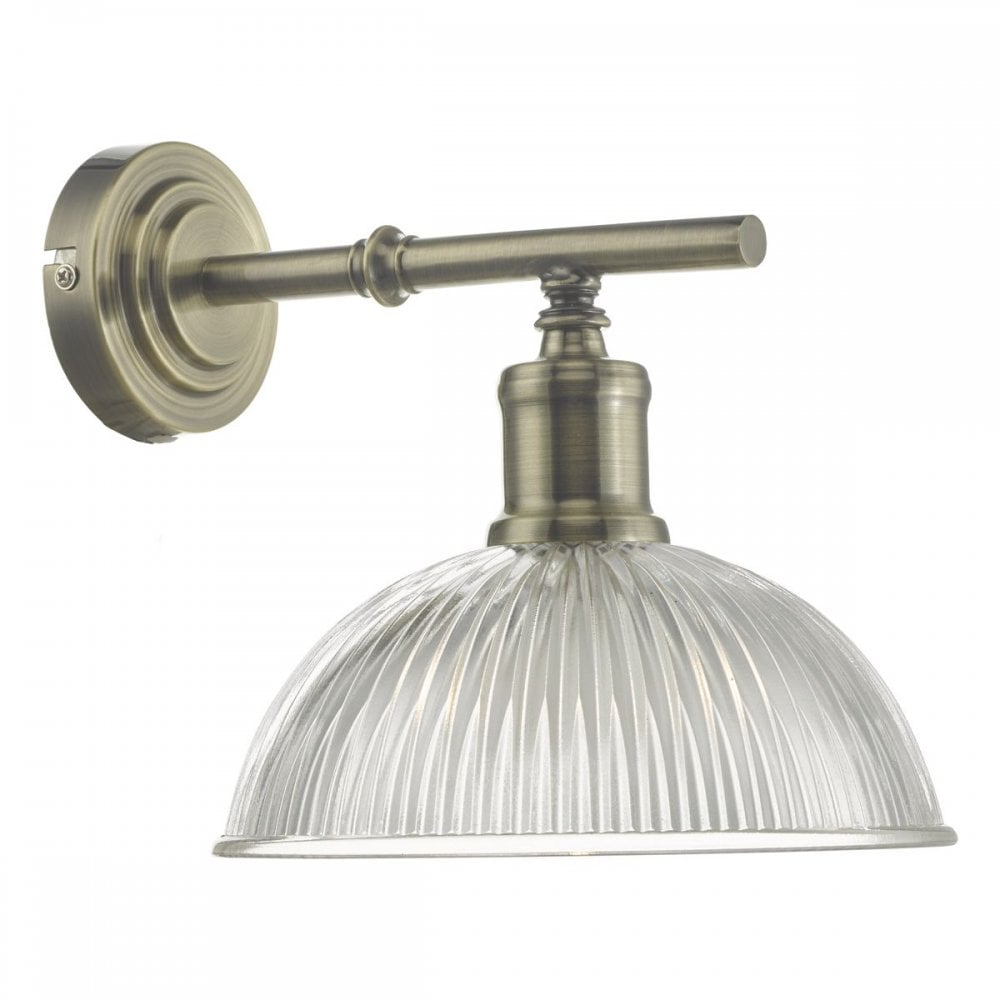 Dara Wall Light in Antique Brass