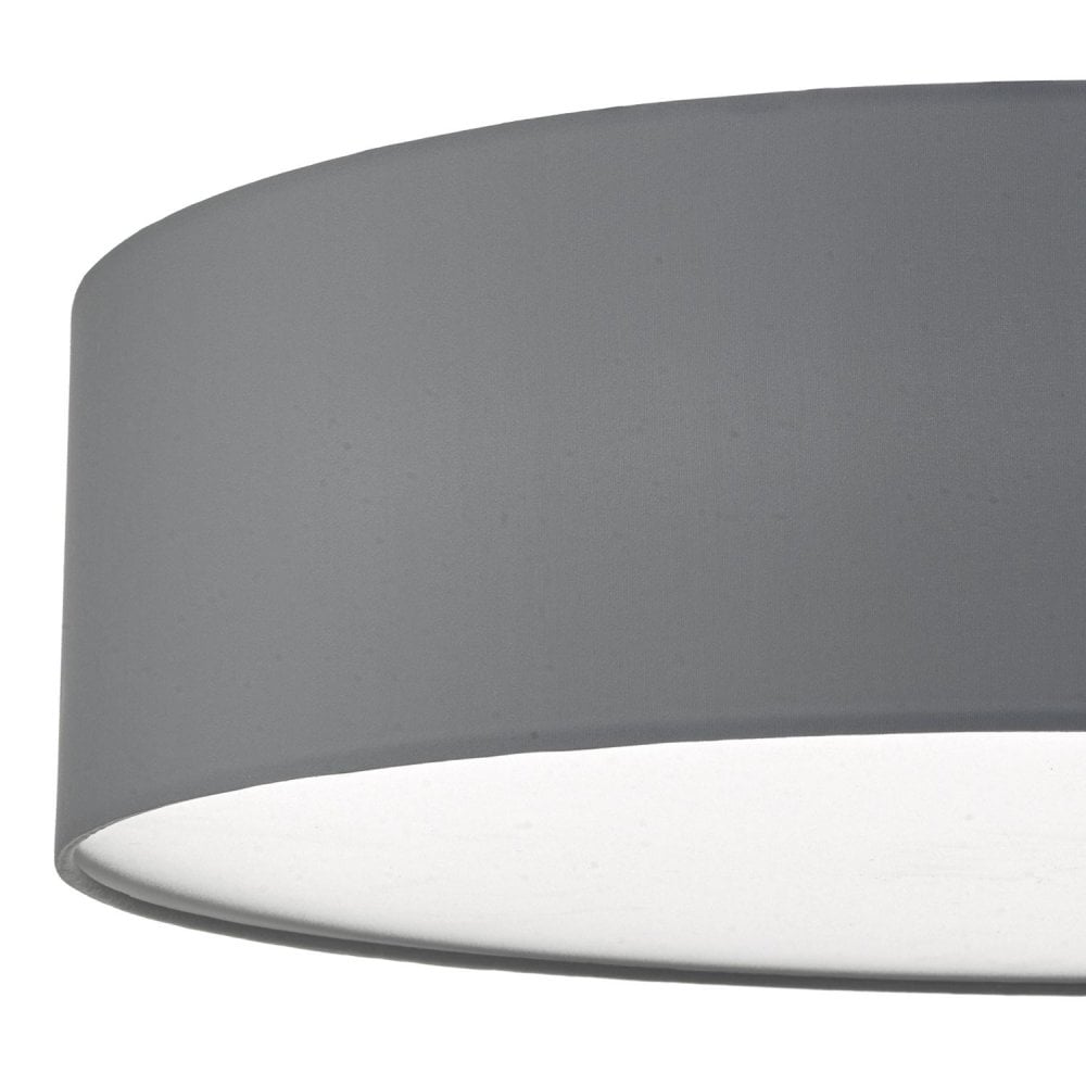Cierro 4 Light Flush Fitting in Grey