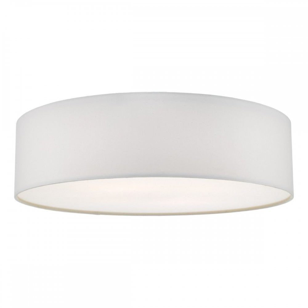 Cierro 4 Light Flush Fitting in Ivory