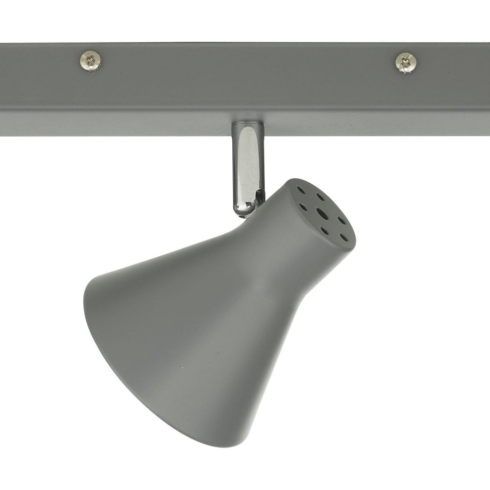 Diza 3 Light Spotlight Bar in Matt Grey