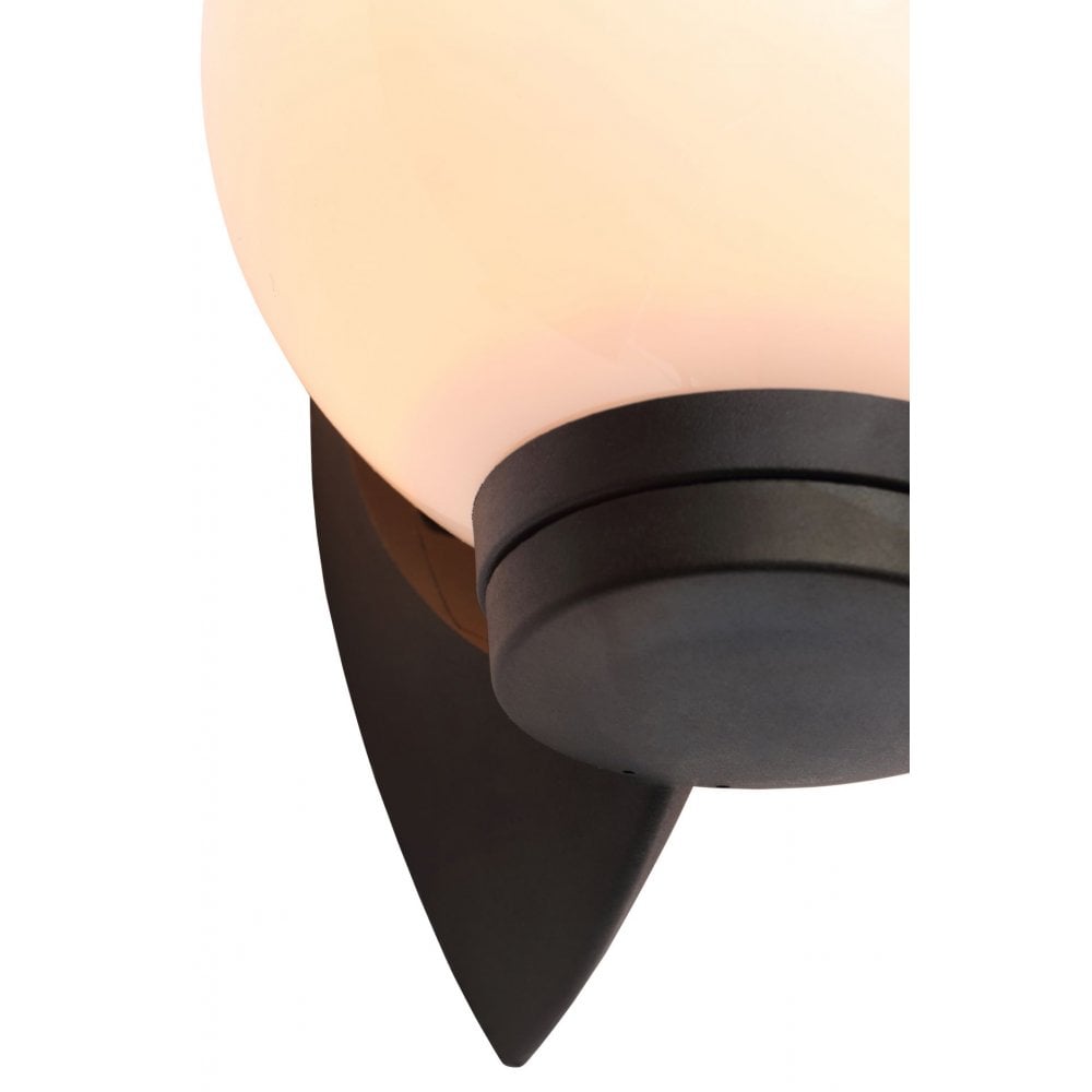 York Opal Globe Wall Lantern IP44