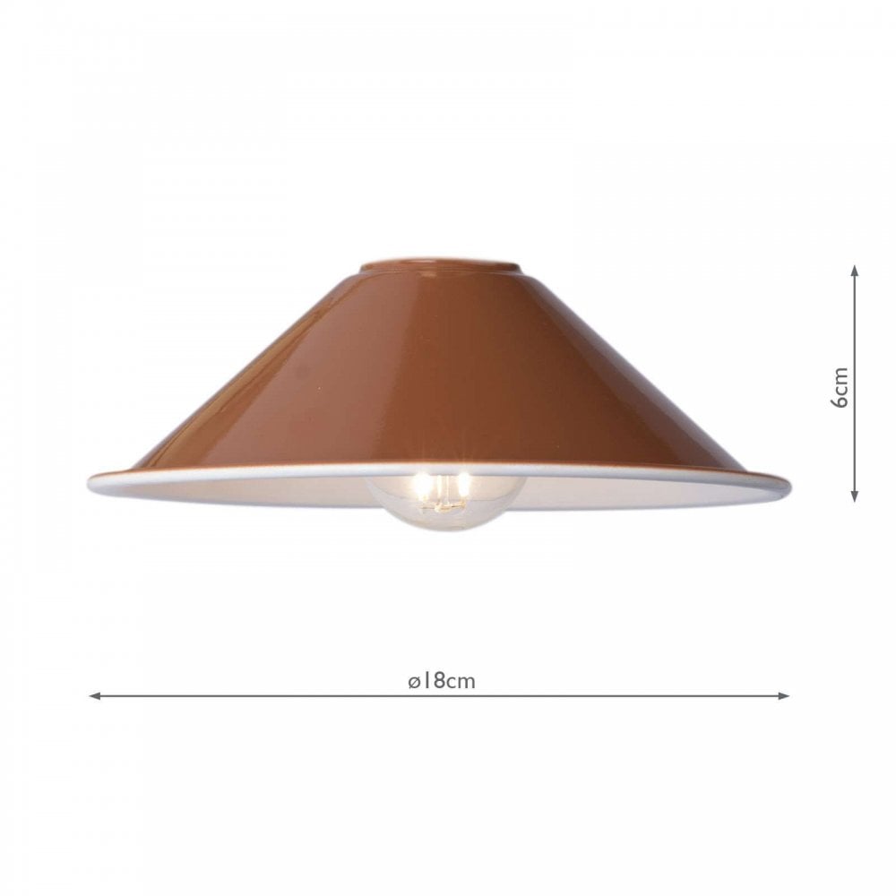 Accessories Easy Fit Shade in Gloss Red/Umber