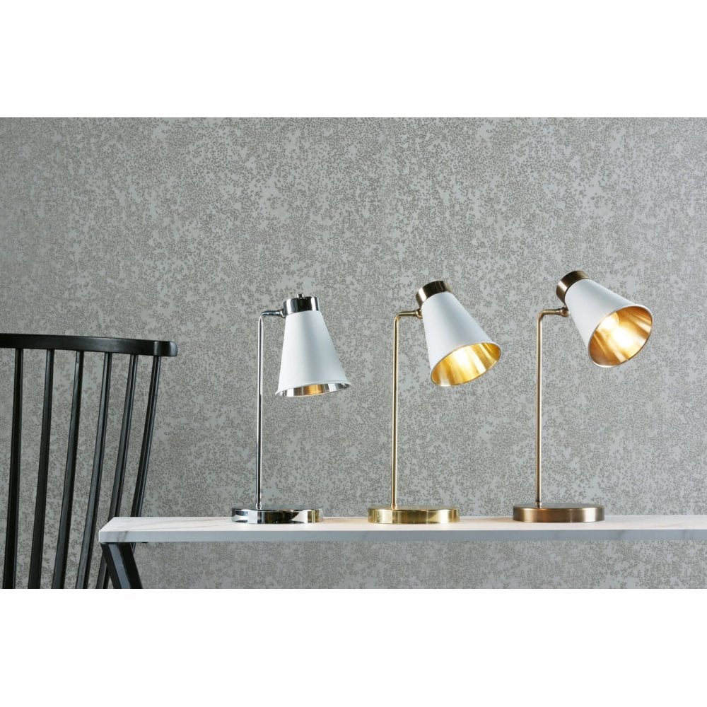 Hyde Metal Table Lamp with Bespoke Metal Shade
