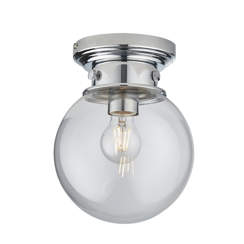 Cheswick Flush Clear Glass Shade