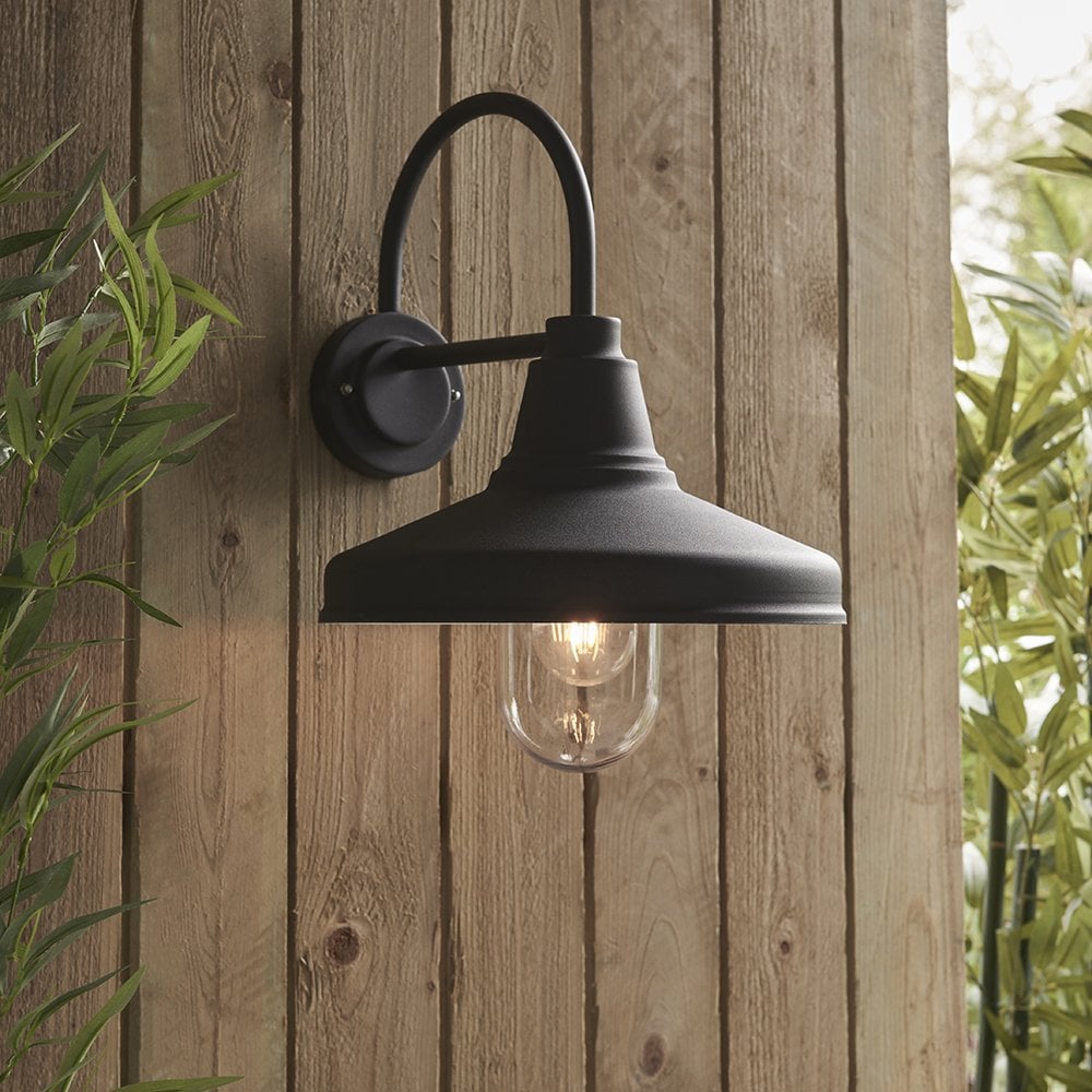 Farmhouse Wall Light in Black