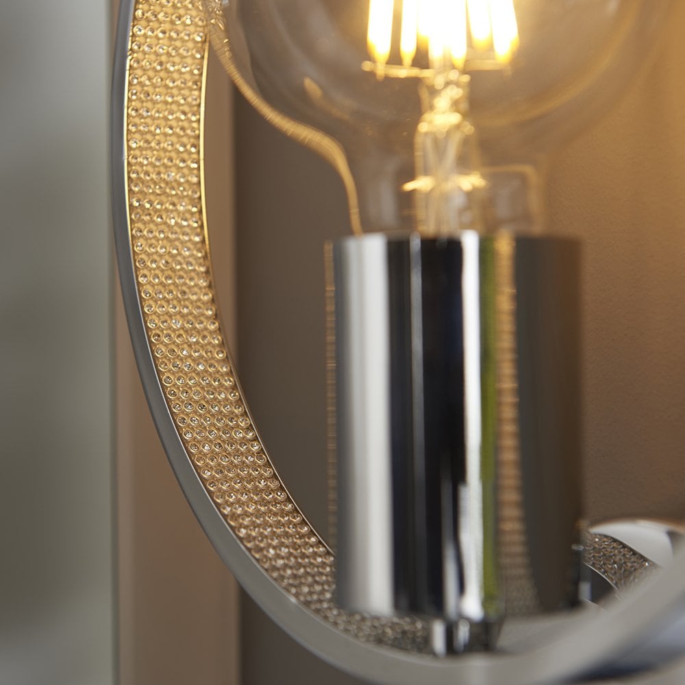 Merola Wall Light in Chrome