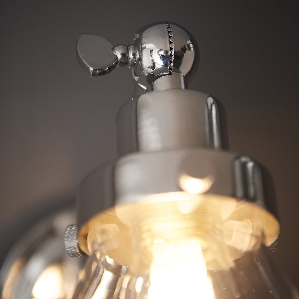 Faraday Wall Lamp in Chrome