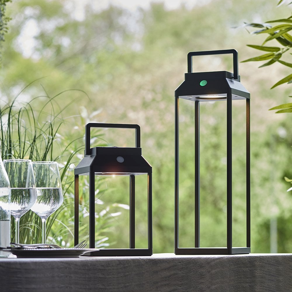 Linterna LED Table Light in Black Large