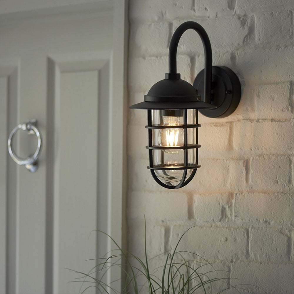 Port Wall Light in Black