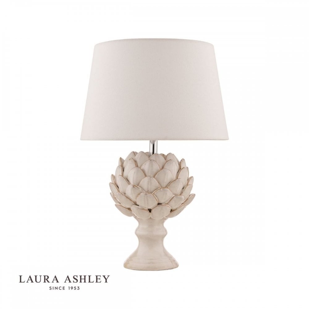 Artichoke Ceramic Table Lamp C/W Shade