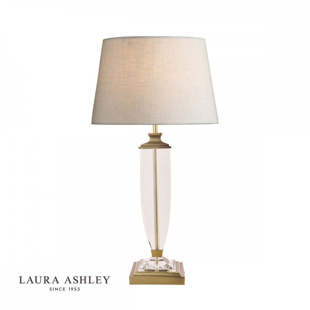 Carson Large Antique Brass Table Lamp