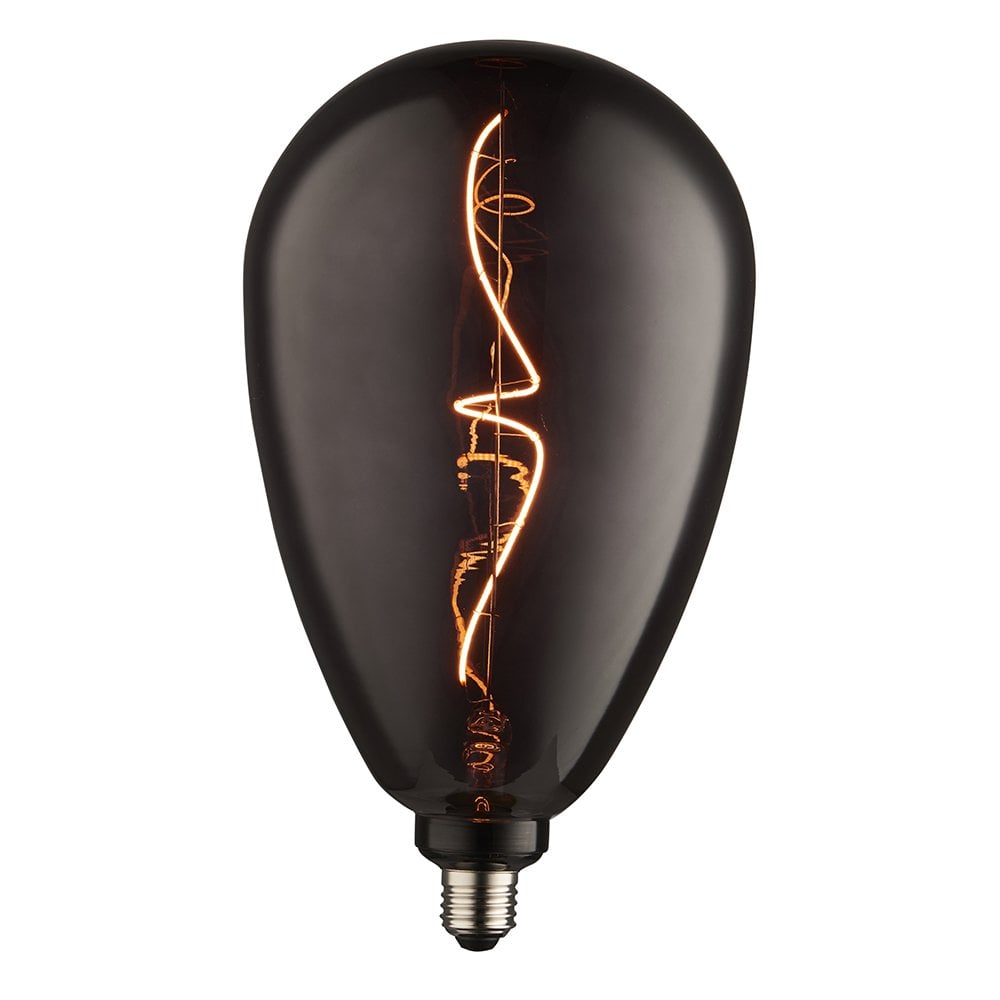 Wisp E27 Filament Buld in Smoked Glass