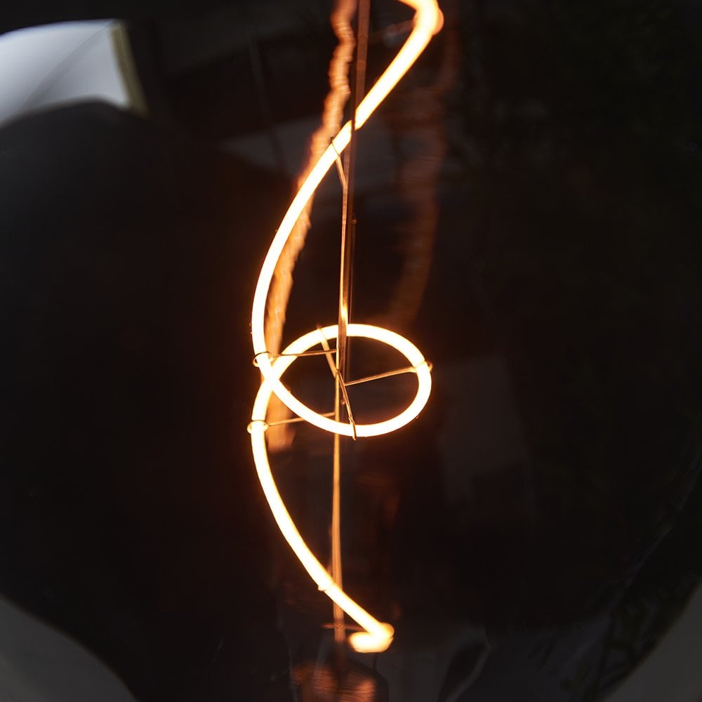 Wisp E27 Filament Buld in Smoked Glass