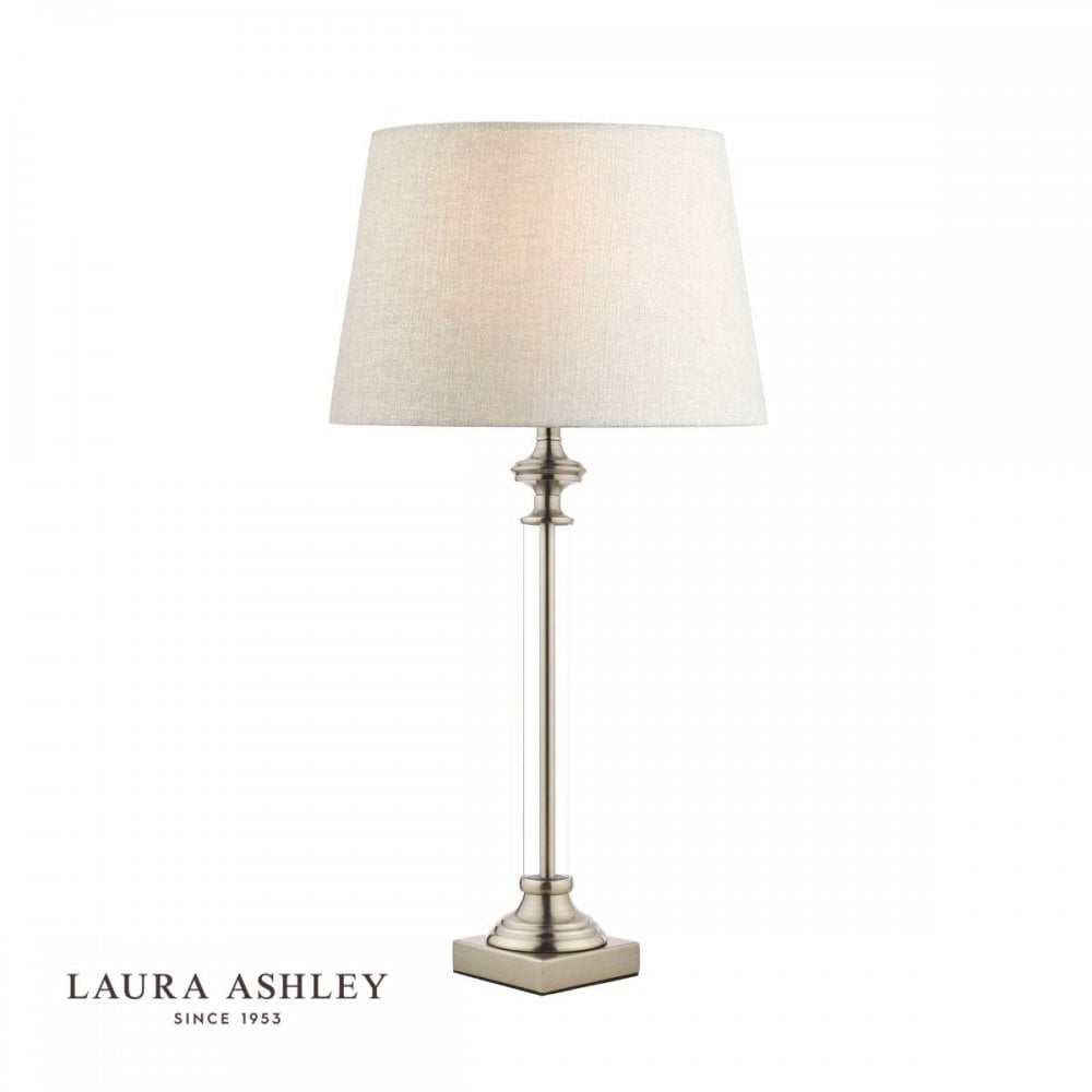 Winston Antique Chrome Table Lamp Base Only