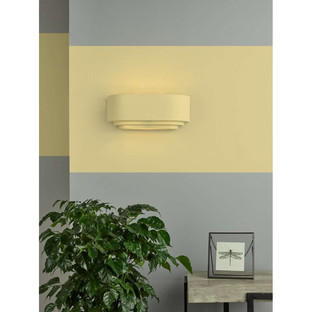 Lando White Wall Washer Light