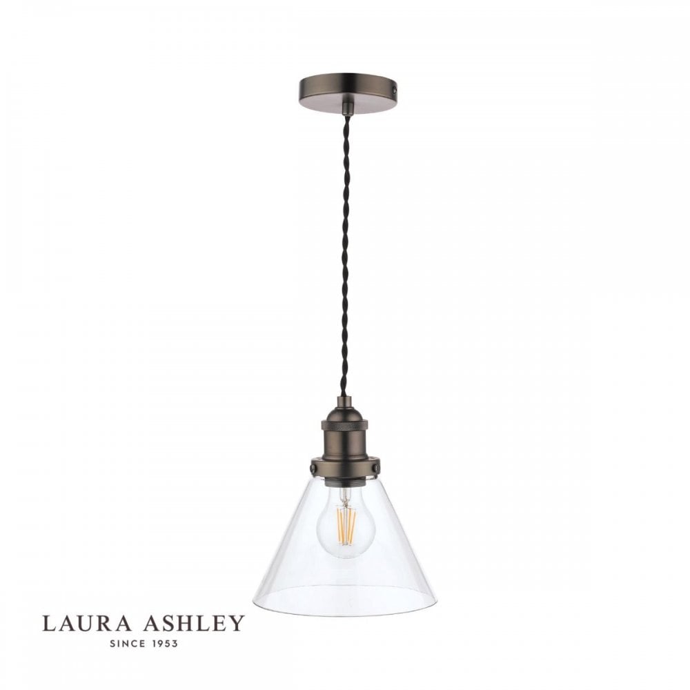 Isaac Single Pendant in Industrial Nickel Finish