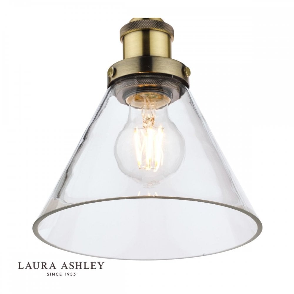 Isaac Single Pendant in Antique Brass Finish