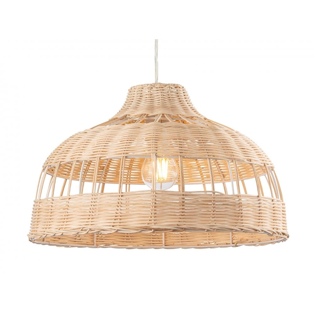 Rattan Pendant Light Small