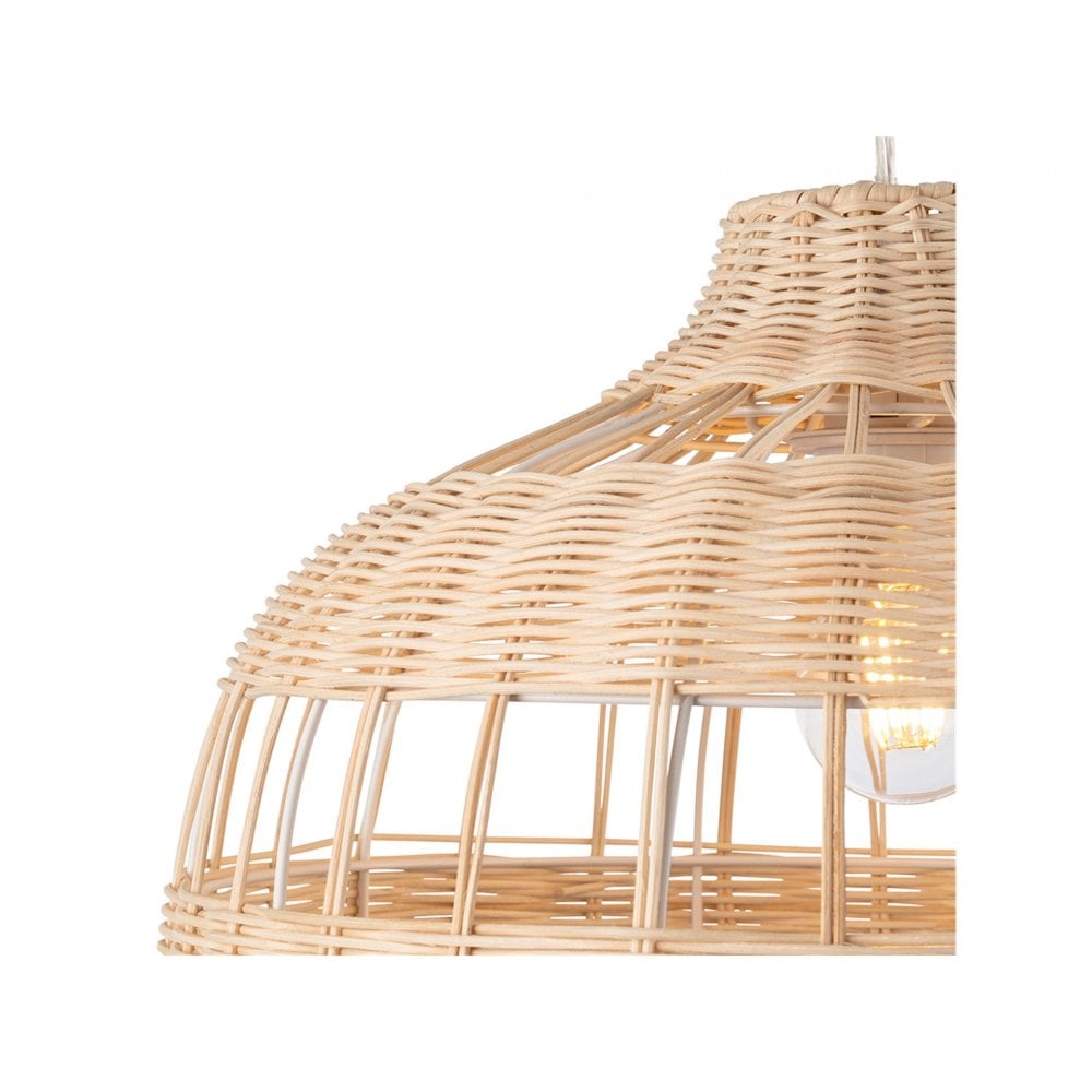 Rattan Pendant Light Small